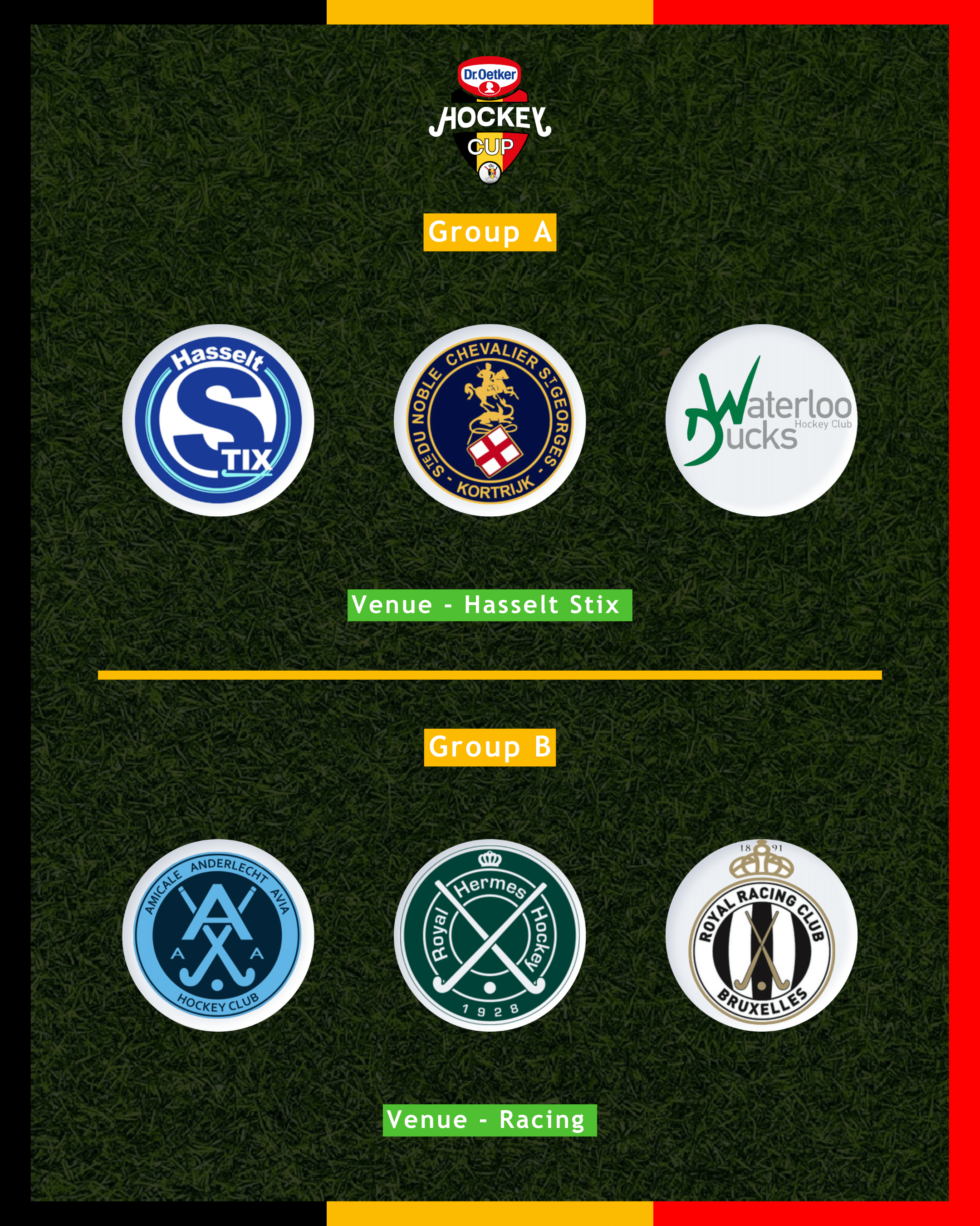 Dr.Oetker Hockey Cup 23 en 24 augustus