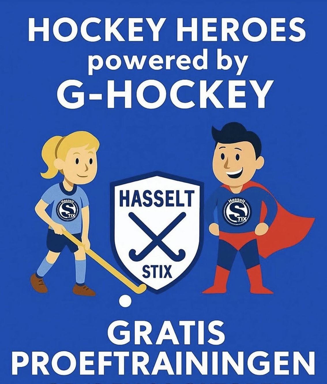 Gratis initiatielessen G-Hockey